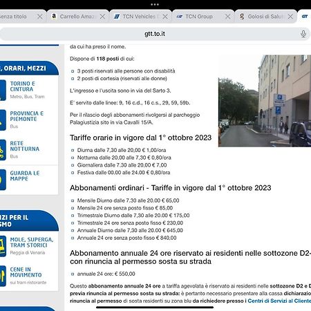 Eleganza Vicino Al Centro Di Torino Lejlighed Eksteriør billede