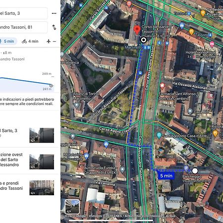 Eleganza Vicino Al Centro Di Torino Lejlighed Eksteriør billede